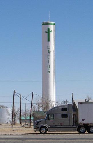 Cactus TX Water Tower