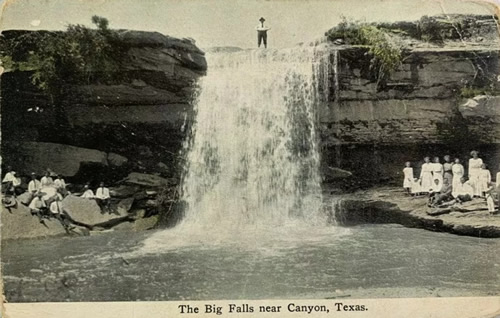 Canyon TX - The Big Falls near Canyon