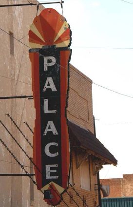 Childress Tx Palace Theater Sign