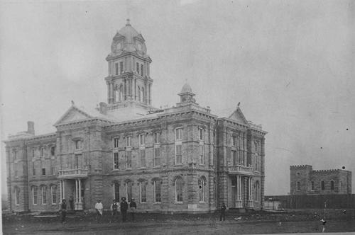 Colorado City, Texas - 1885 Mitchell County courthouse 