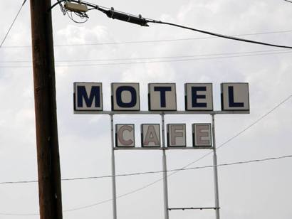 Conway Tx Motel Cafe Signs For I -40