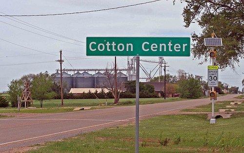 Cotton Center TX City Limit