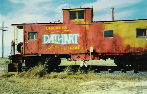 Dalhart Caboose 