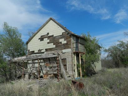 Dunn TX - Collapsing House