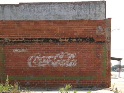 Earth Texas - Coca-Cola ghost sign