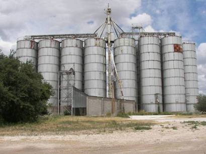 Eden Texas Grain elevators