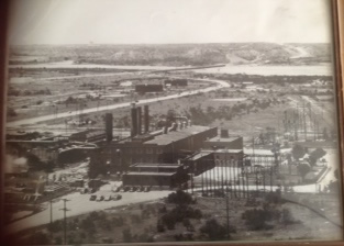 Electric City TX - Riverview Power Plant 1949 