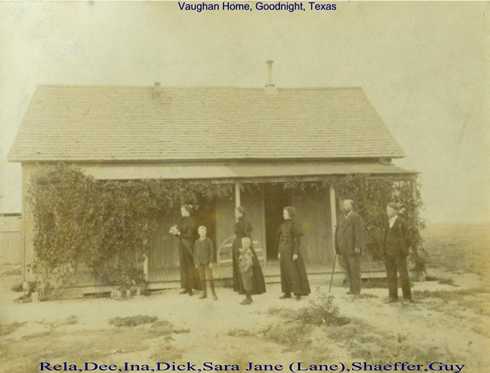 Goodnight Texas vintage photo