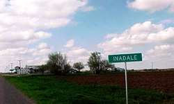 Entering Inadale Texas 