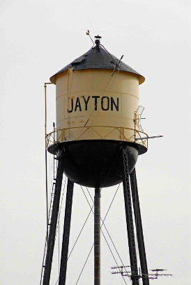 Jayton Texas - Classic Water Tower