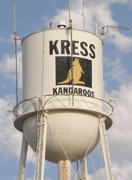 KressTexas/Kress Tx - Tin Man Water Tower