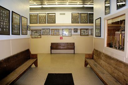 Lipscomb Texas School entrance  interior