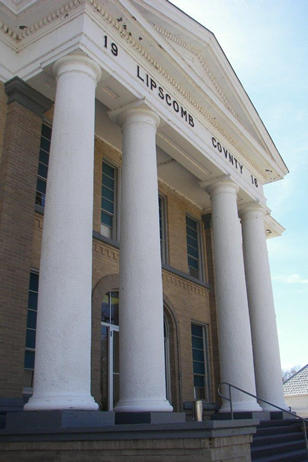 TX Lipscomb County Courthouse