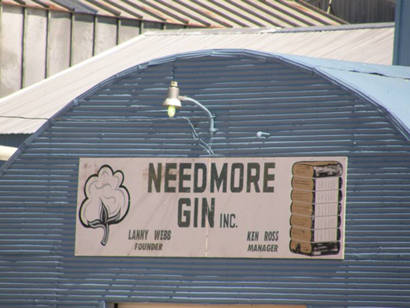 Needmore TX - Needmore Gin sign