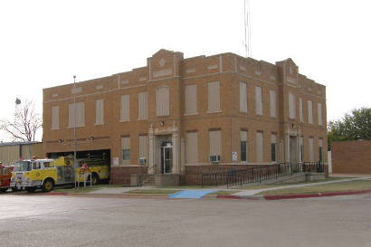 Paducah TX -  Paducah City Hall And Fire Dept
