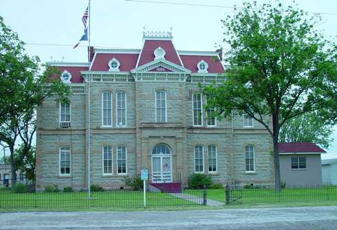 Paint Rock Texas Concho County courthouse