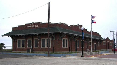 Former Panhandle Texas depot