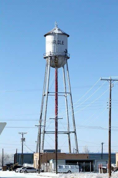 Panhandle Texas water tower