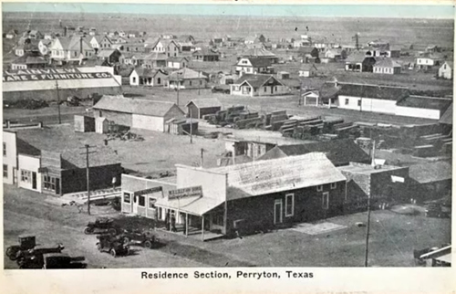 Perryton TX 1922 Residence Section