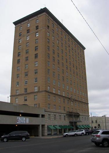 San Angelo TX - The Cactus Hotel (formerly the Hilton Hotel)