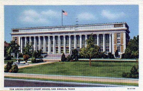  San Angelo, Texas - Tom Green County Courthouse