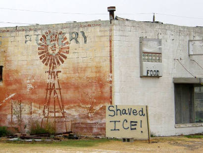 Silverton Tx - Mural of Windmill