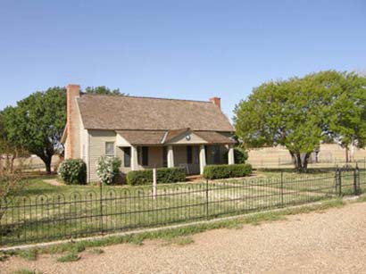 Snyder Tx - J.C. Cornelius House Recorded Texas Historic Landmark 