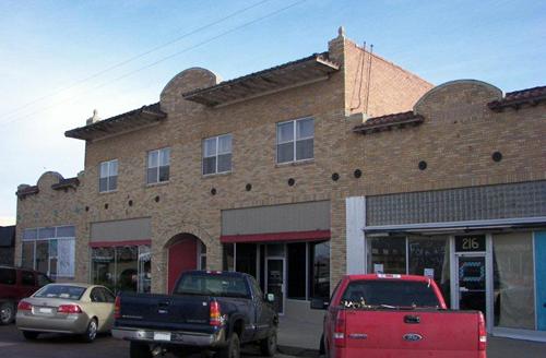 Spearman TX Main Street  building