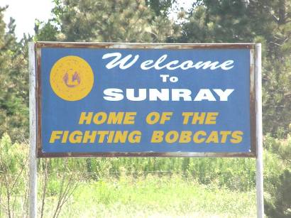 Sunray Texas - Welcome Sign