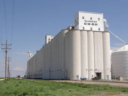 Sunray Texas - World's Longest Grain Elevator