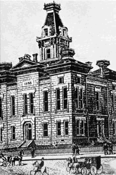 1888 Nolan County courthouse, Sweetwater, Texas