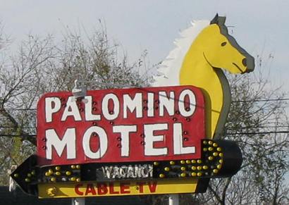 Sweetwater TX - Palomino Motel Neon Sign