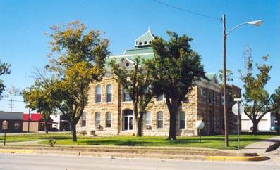 Throckmorton County Courthouse, Throckmorton, Texas today