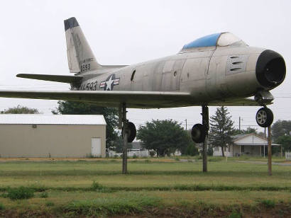 Tulia Tx - F-86 Display