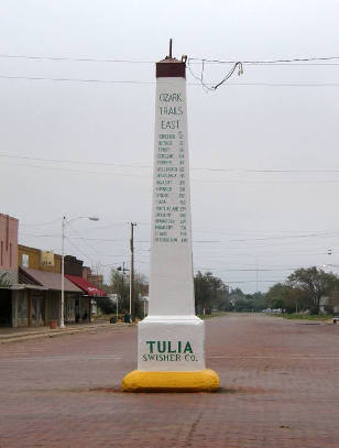 Tulia Tx - Street Marker