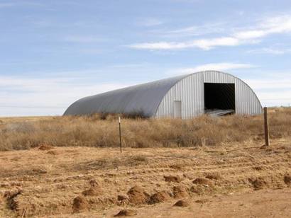 Bailey County Tx Quonset Barn