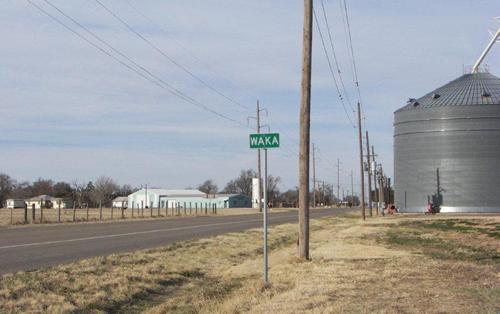 Highway 15 Waka Texas City limit 