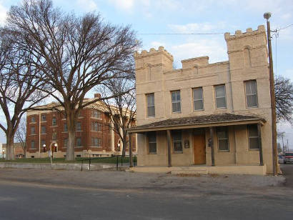 Wheeler Texas - Wheeler County Courthouse And Jail
