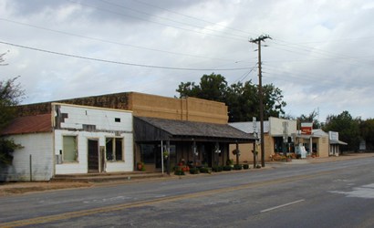 Downtown Woodson Texas 