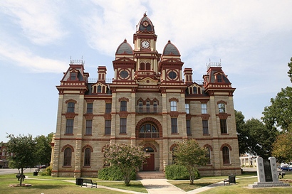 Caldwell County Courthouse in Lockhart, Texas