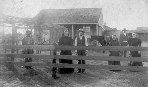 Raisin Texas Joe And Annie Schreider Family 1900s
