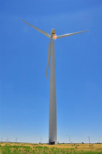 Wind Turbines, Buffalo Gap TX, US277W