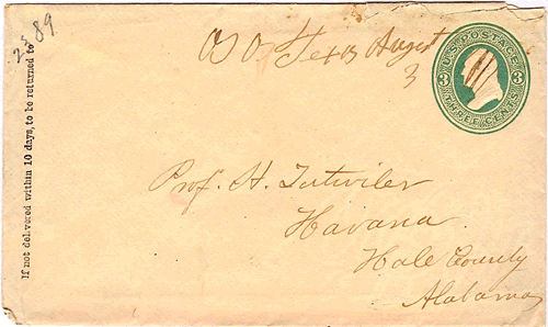 Oso TX 1871 Postmark