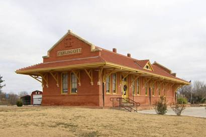 Sterling City Tx Depot, historic landmark