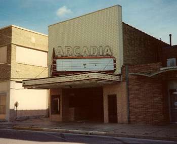 Arcadia theater in Temple, Texas