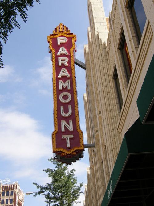 Amarillo TX - Paramount Theatre sign