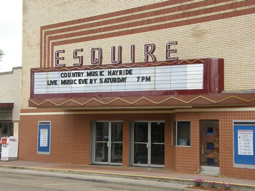 Carthage TX - Esquire Theatre Neon 