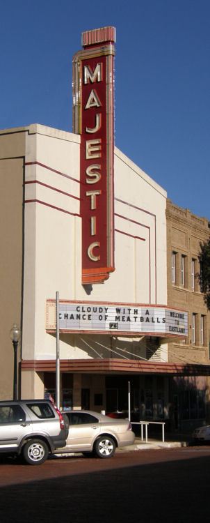 Eastland TX - Majestic Theatre neon sign 