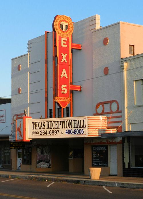 Raymondville TX - Texas Theatre Neon 