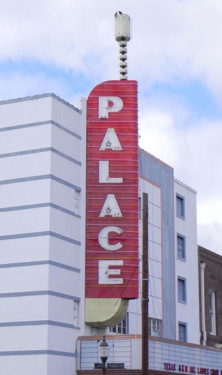 Seguin TX - Palace Theatre Neon Sign 